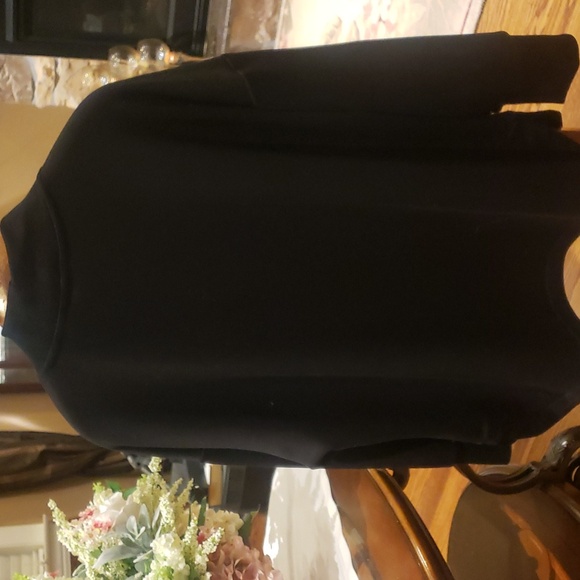 Nwt Elie Tahari 1x Black Pullover with Zipper Accents - Picture 8 of 9